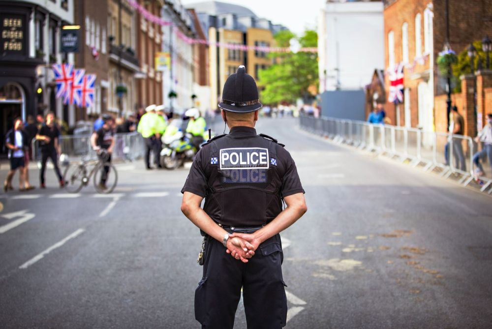 Police officer in London